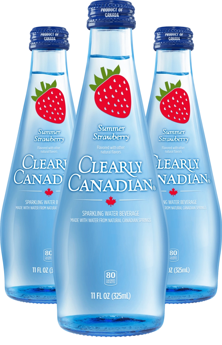 Summer Strawberry Sparkling Water
