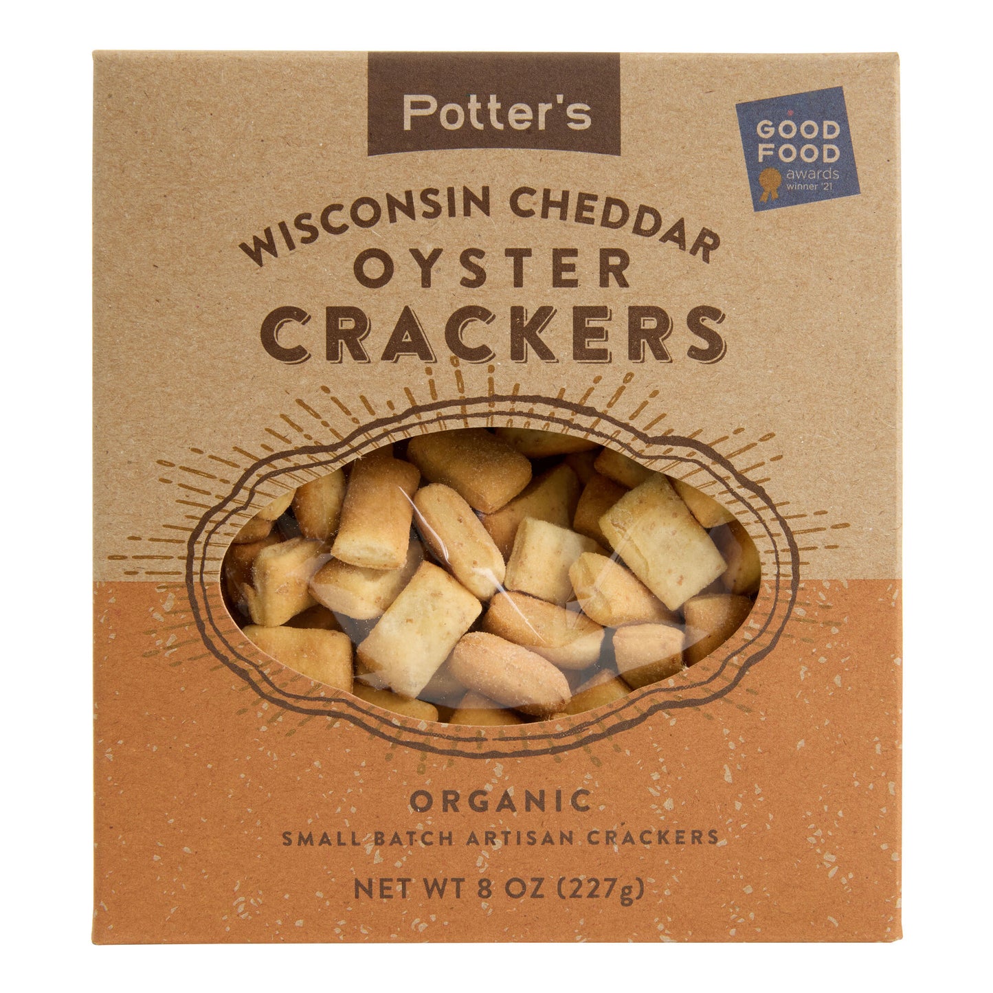 Potters Cheddar Oyster Crackers