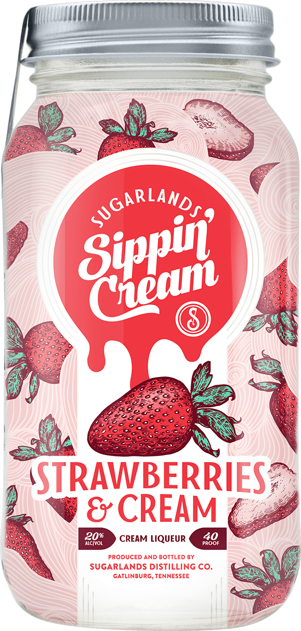 Strawberries & Cream Sippin Cream