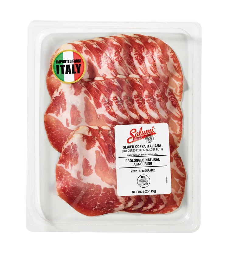 Sliced Coppa Italiana