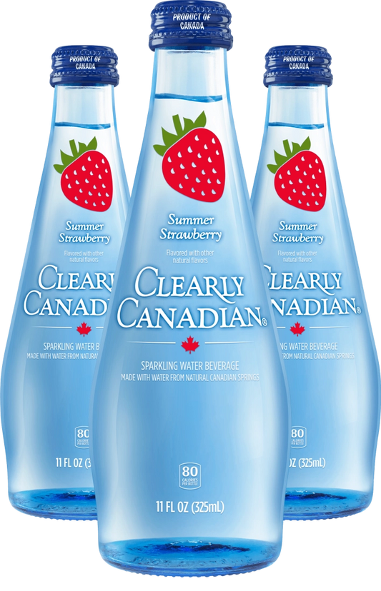 Summer Strawberry Sparkling Water