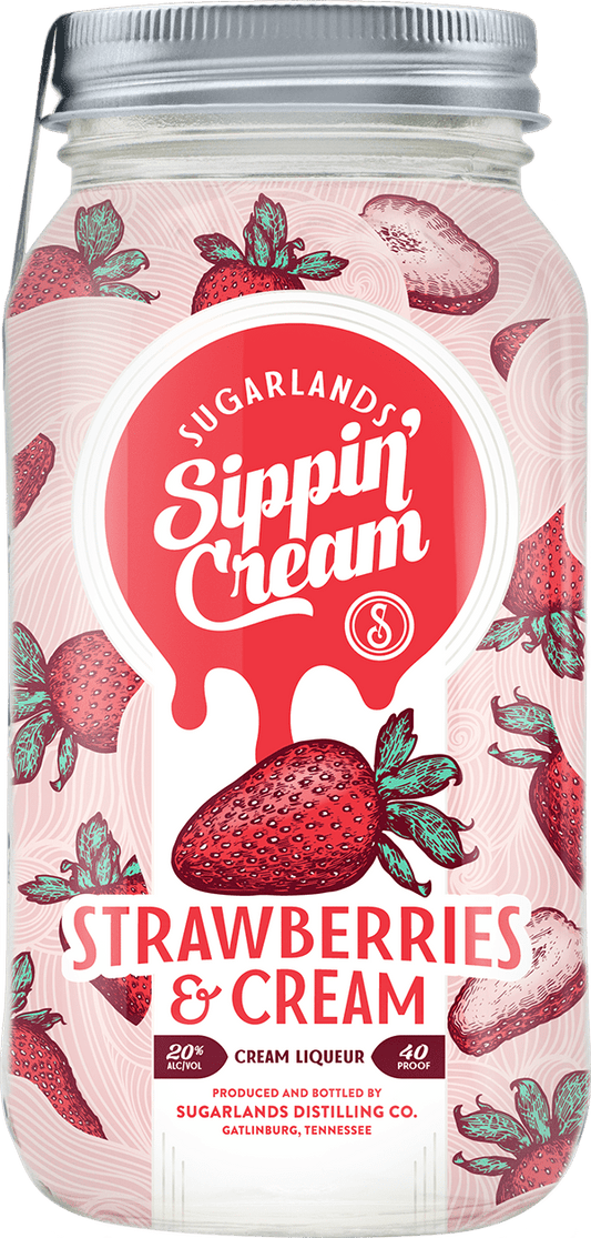 Strawberries & Cream Sippin Cream