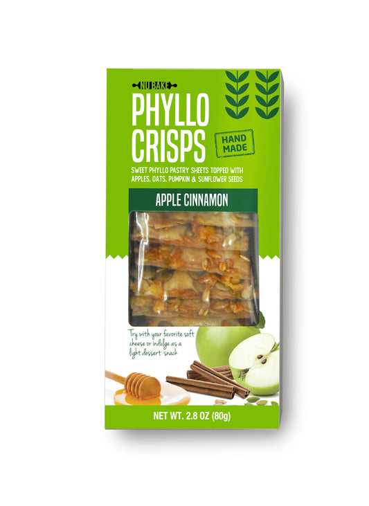 Apple Cinnamon Phyllo Crisps