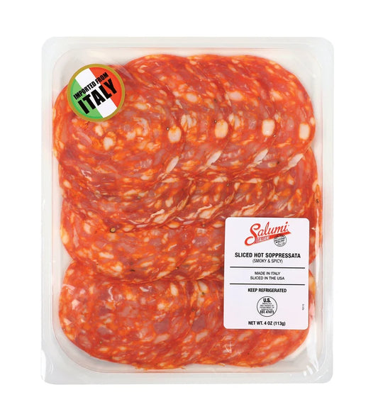 Sliced Hot Soppressata